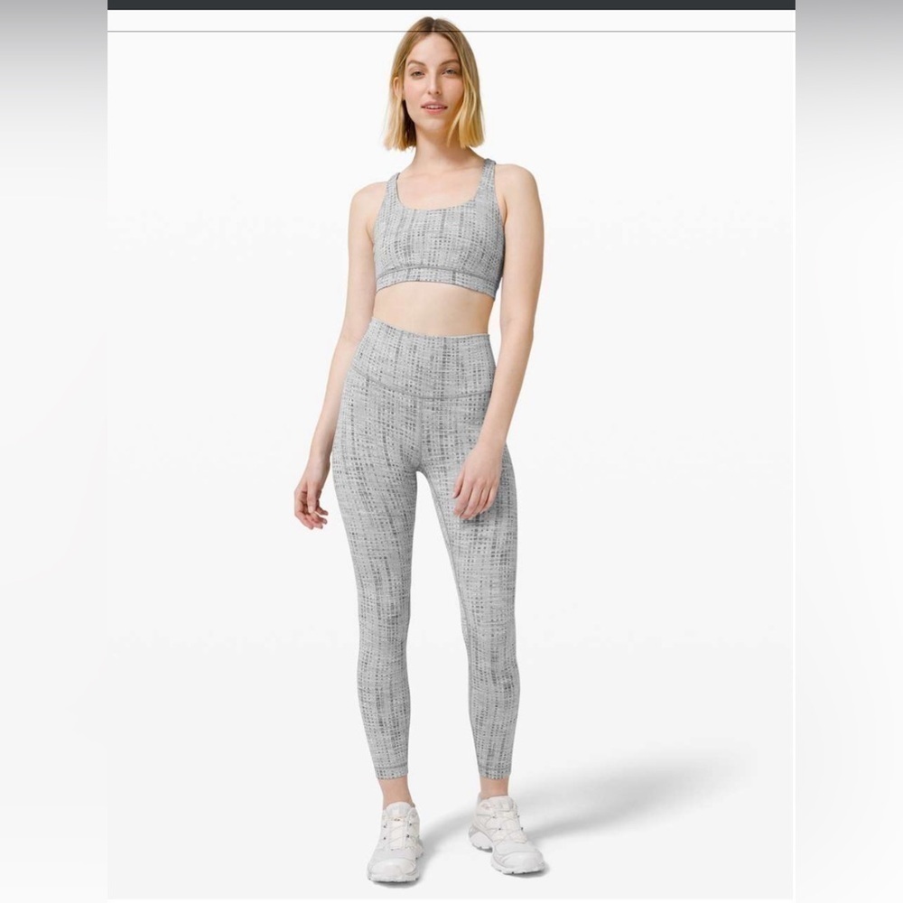 Lululemon Wunder Under High-Rise Tight 25" *Luxtreme
Action Jacqaurd Pitch Grey